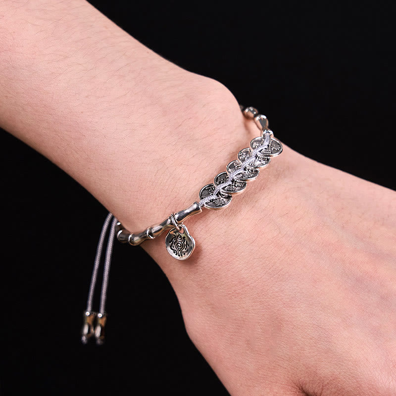Five Emperor Coins Mountain Ghosts Spend Money Bracelet - Image 11