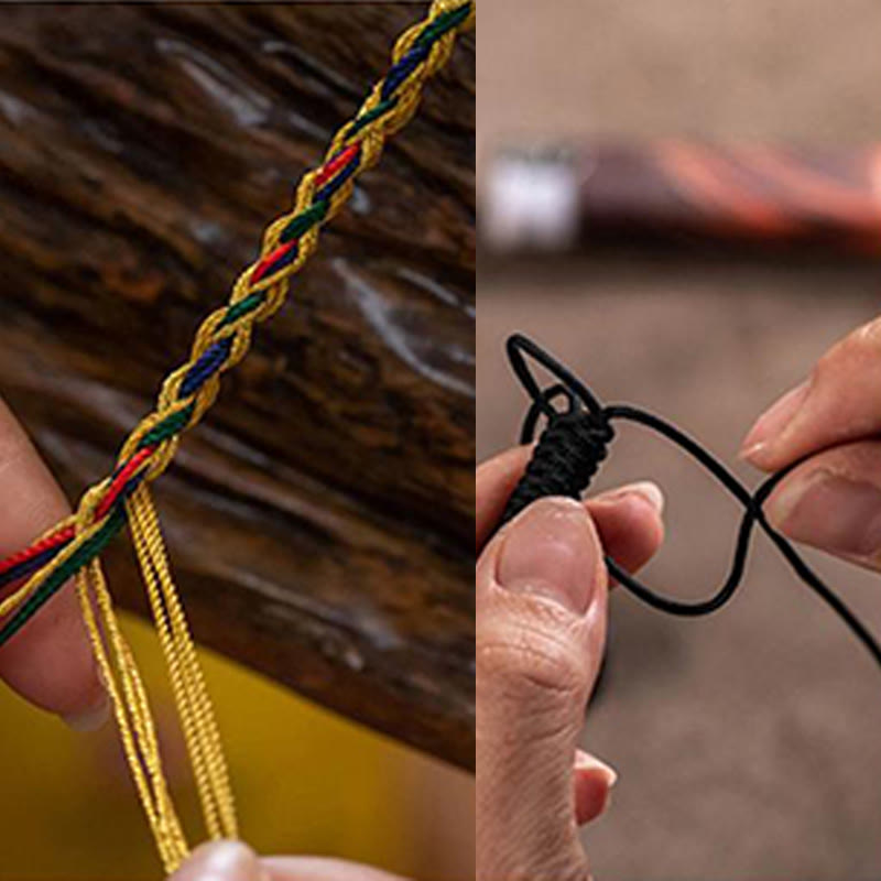 Tibetan Camel Bone Red Agate Luck Bracelet - Image 15