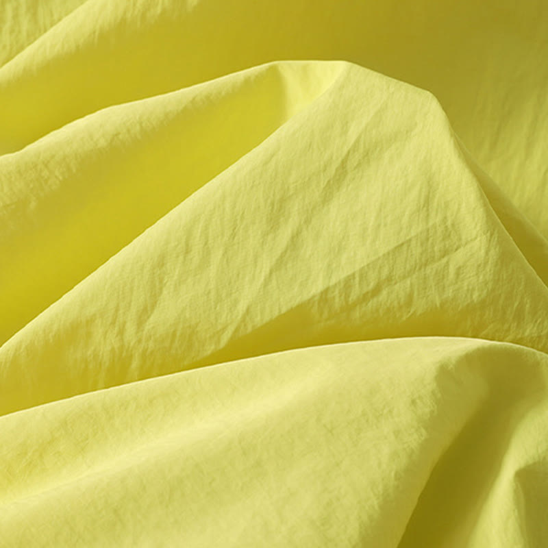 Summer Vintage Plain Drawstring Cuffed Women's Pants With Pockets - Image 31