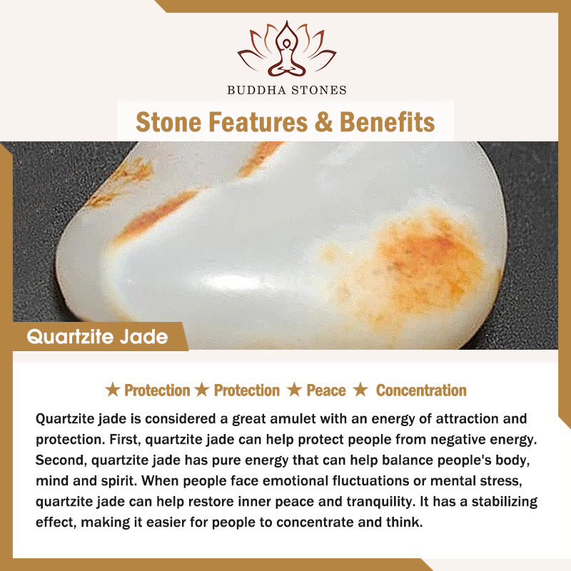 925 Sterling Silver Iris Design Peace Buckle Quartzite Jade Balance Ring - Image 6