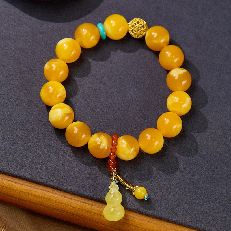 Amber Gourd Multilayer Confidence Bracelet