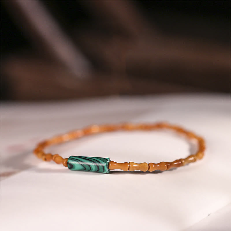Ultra-fine Olive Pit Peace Bracelet - Image 9