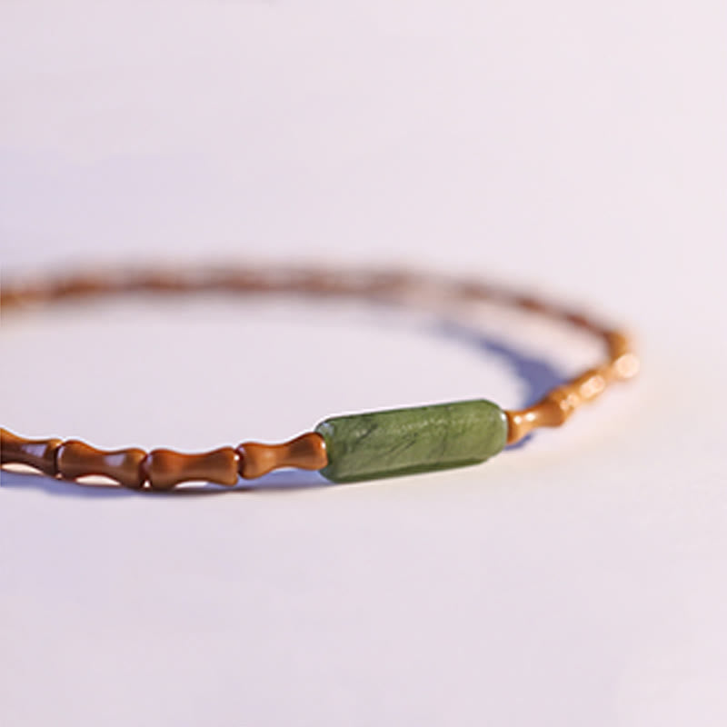 Ultra-fine Olive Pit Peace Bracelet - Image 16