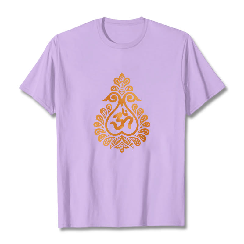 Gourd OM Symbol Design Tee T-shirt - Image 14