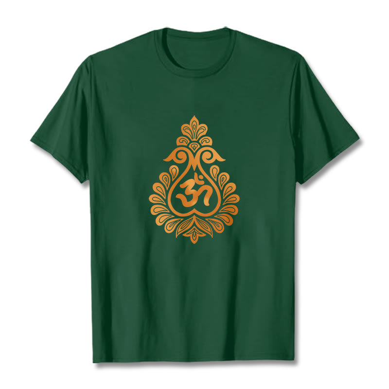 Gourd OM Symbol Design Tee T-shirt - Image 9