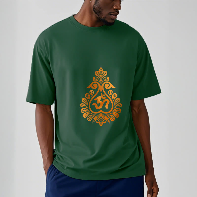 Gourd OM Symbol Design Tee T-shirt - Image 10
