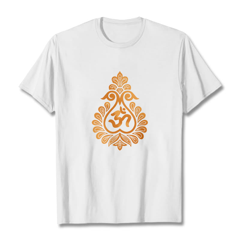 Gourd OM Symbol Design Tee T-shirt