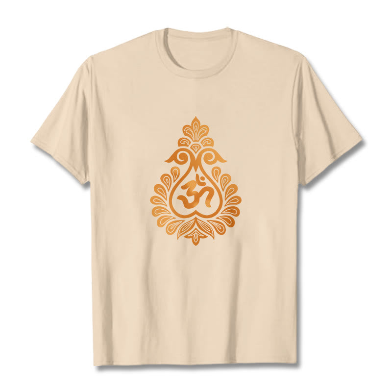 Gourd OM Symbol Design Tee T-shirt - Image 12