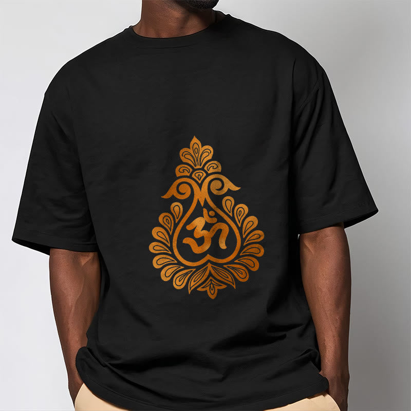 Gourd OM Symbol Design Tee T-shirt - Image 6