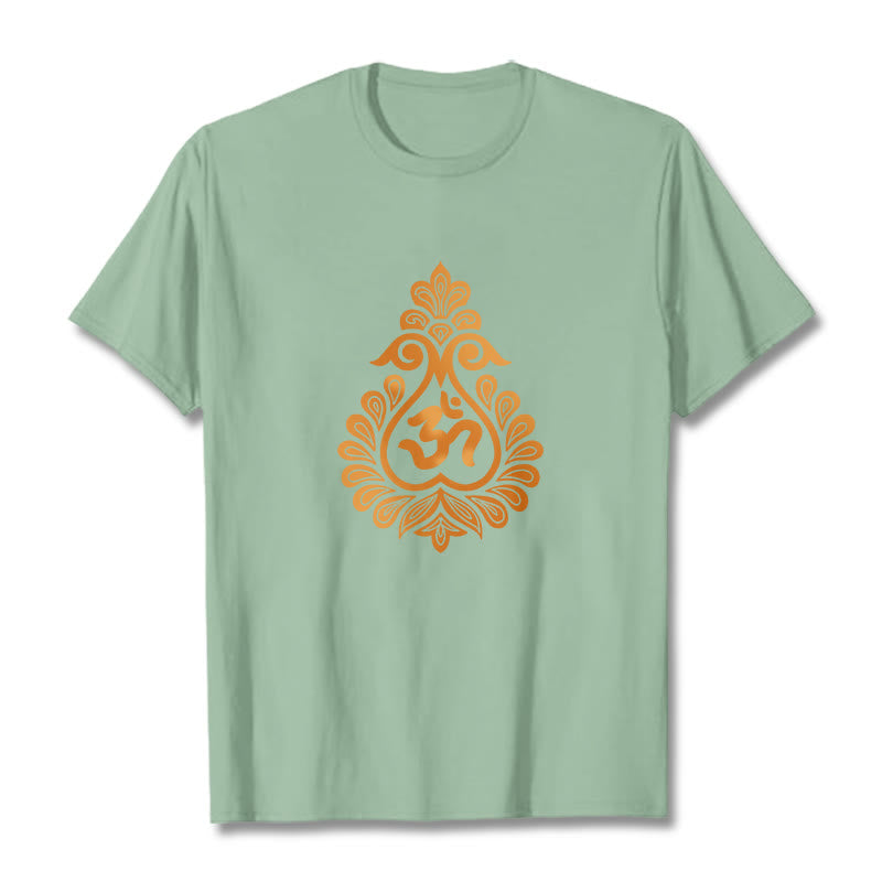 Gourd OM Symbol Design Tee T-shirt - Image 18