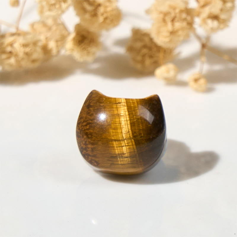 Cute Cat Tiger Eye Power Beads Bracelet - Image 8