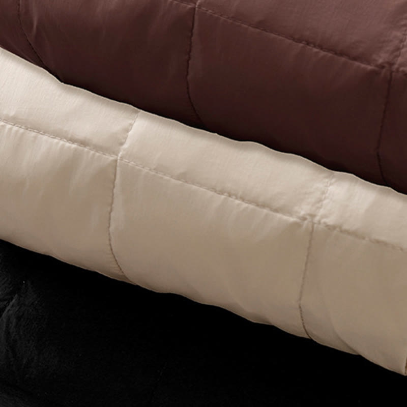 Winter Drawstring Leg Opening Design Women's Cotton Pants With Pockets - Image 20