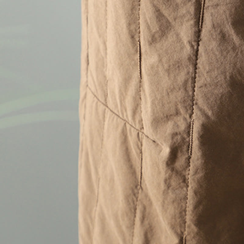 Winter Plain Women's Harem Cotton Ankle-Length Pants With Pockets - Image 22