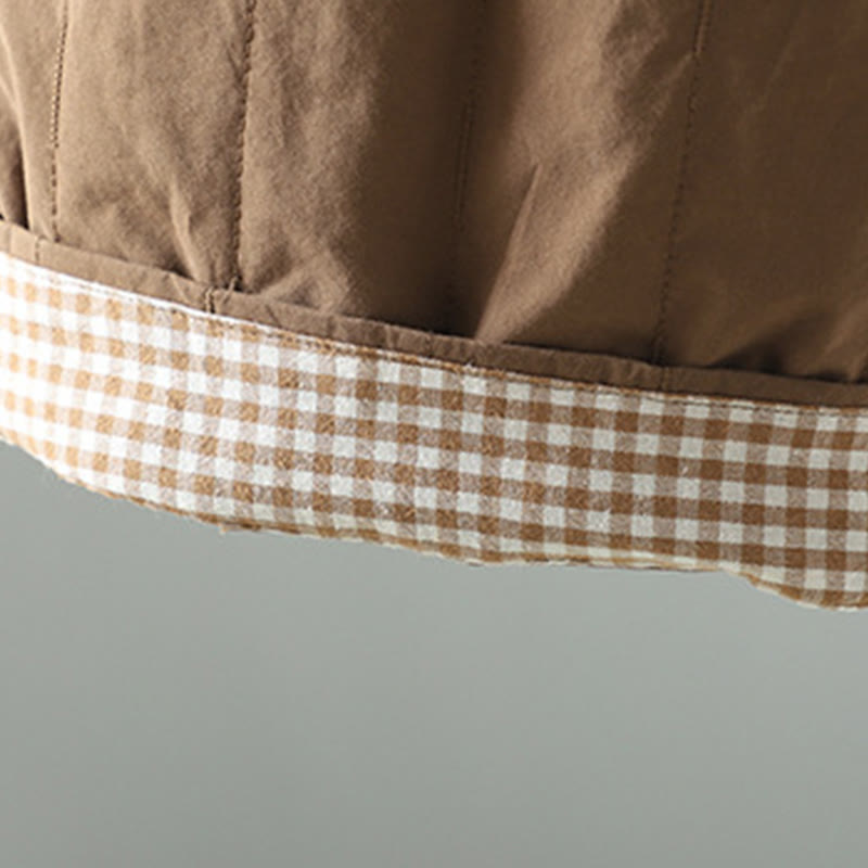 Winter Plain Women's Harem Cotton Ankle-Length Pants With Pockets - Image 23