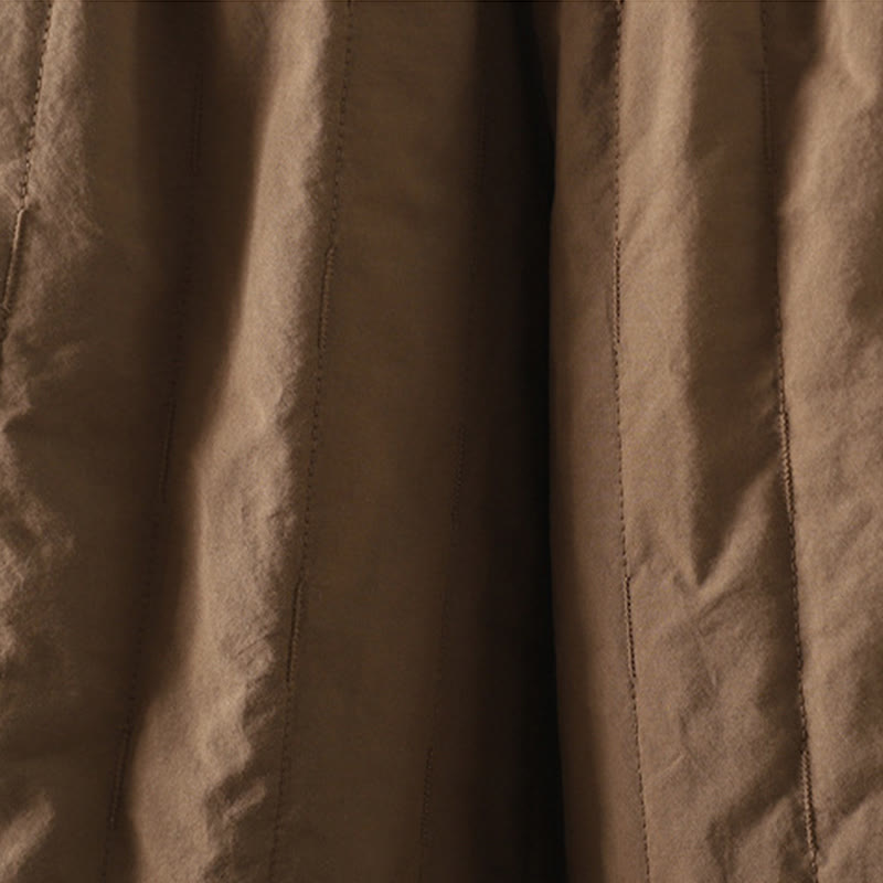 Winter Plain Women's Harem Cotton Ankle-Length Pants With Pockets - Image 21