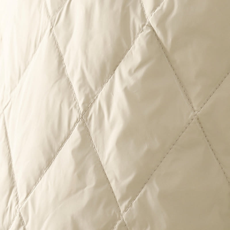 Casual High Waist Drawstring Design Women's Wide Leg Cotton Pants With Pockets - Image 13