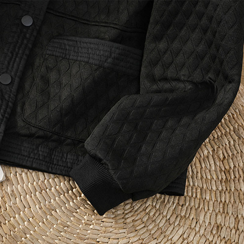 Retro Plain Women's Cotton Long Sleeve Jacket With Pockets - Image 17