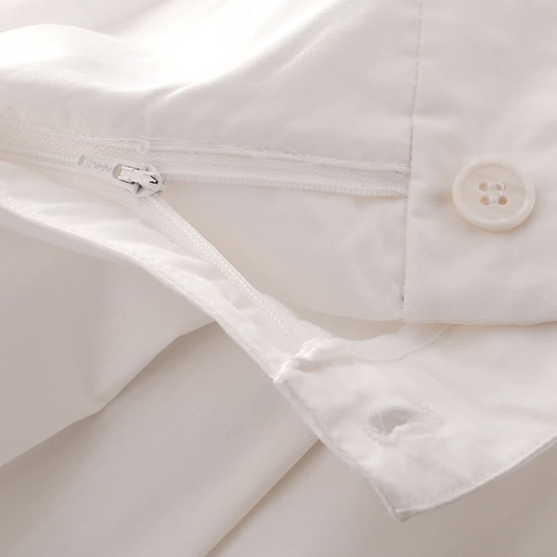 Casual Plain Polyester Women's 7-8 Length Wide Leg Pants With Pockets - Image 9