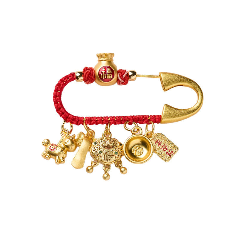 "Wishing You Fortune and Good Luck" Year of the Horse Brooch Includes Gift Message Card - Image 10