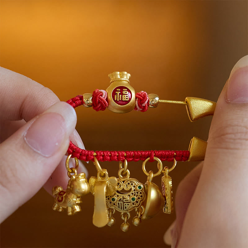 "Wishing You Fortune and Good Luck" Year of the Horse Brooch Includes Gift Message Card - Image 9