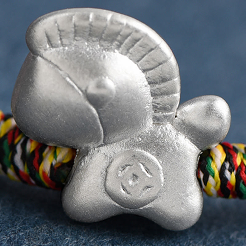 Year of the Horse 999 Sterling Silver Luck String Braided Bracelet Anklet - Image 16