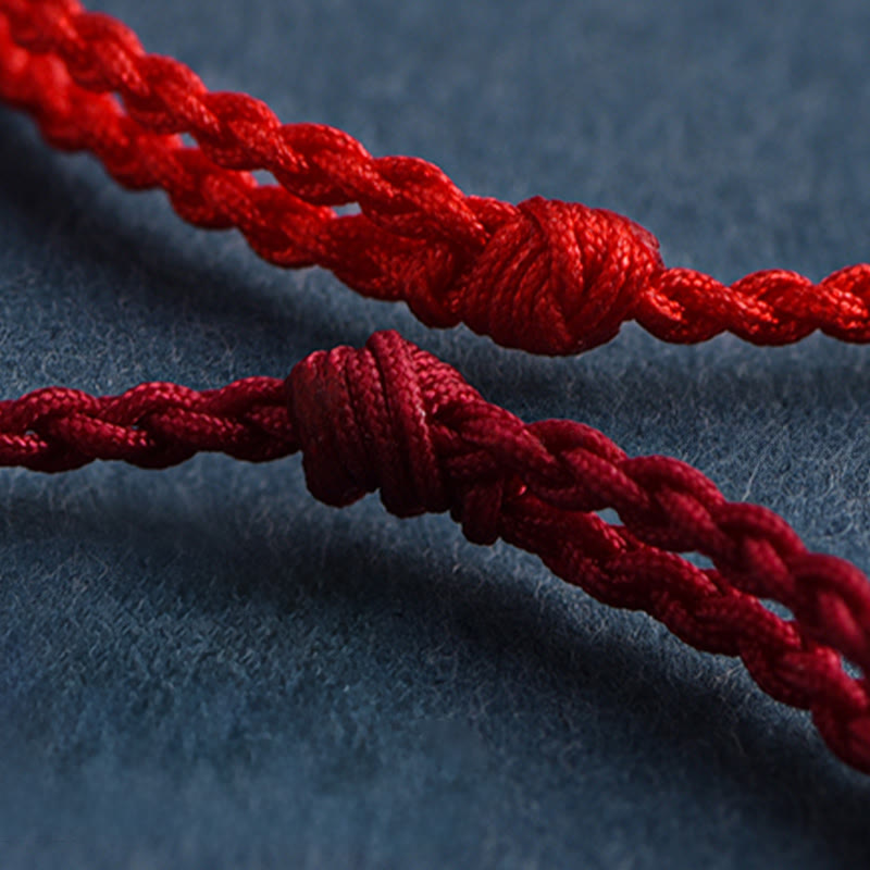 Year of the Horse 999 Sterling Silver Luck String Braided Bracelet Anklet - Image 7