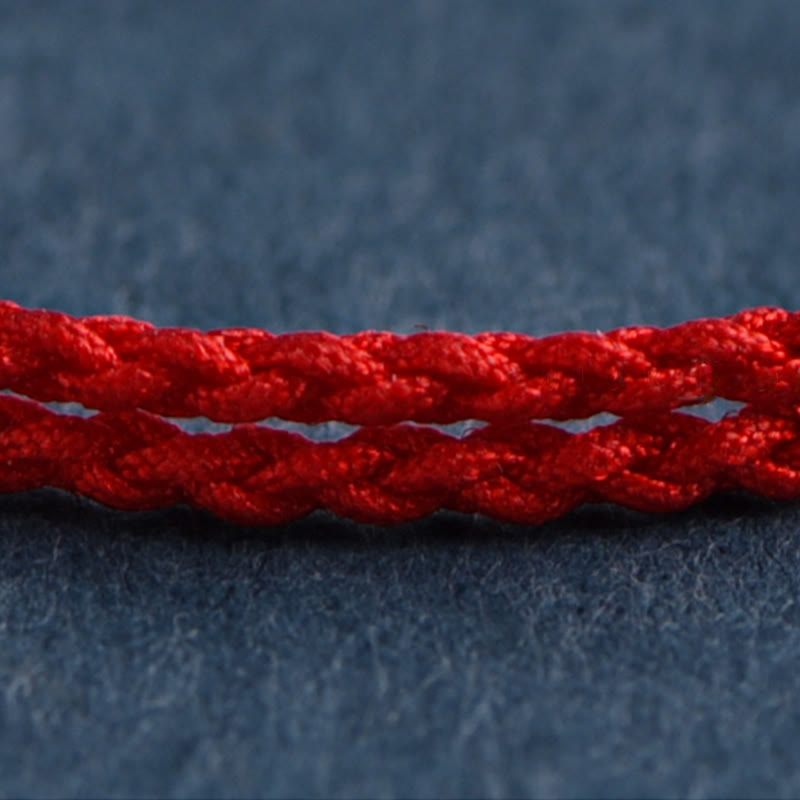 Year of the Horse 999 Sterling Silver Luck String Braided Bracelet Anklet - Image 15