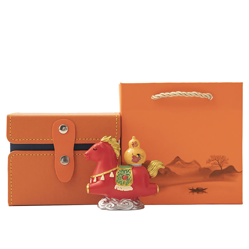Chinese Zodiac Horse Charm Fu Character Prosperity Home Decoration - Image 21