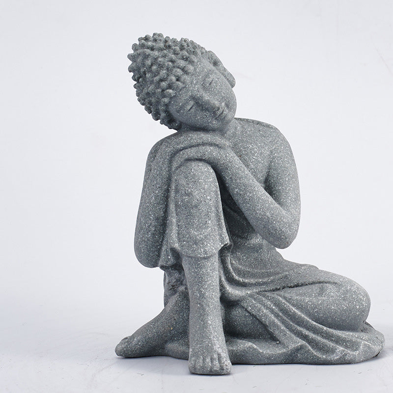 Sitting Meditation Buddha Blessing Compassion Decoration - Image 16