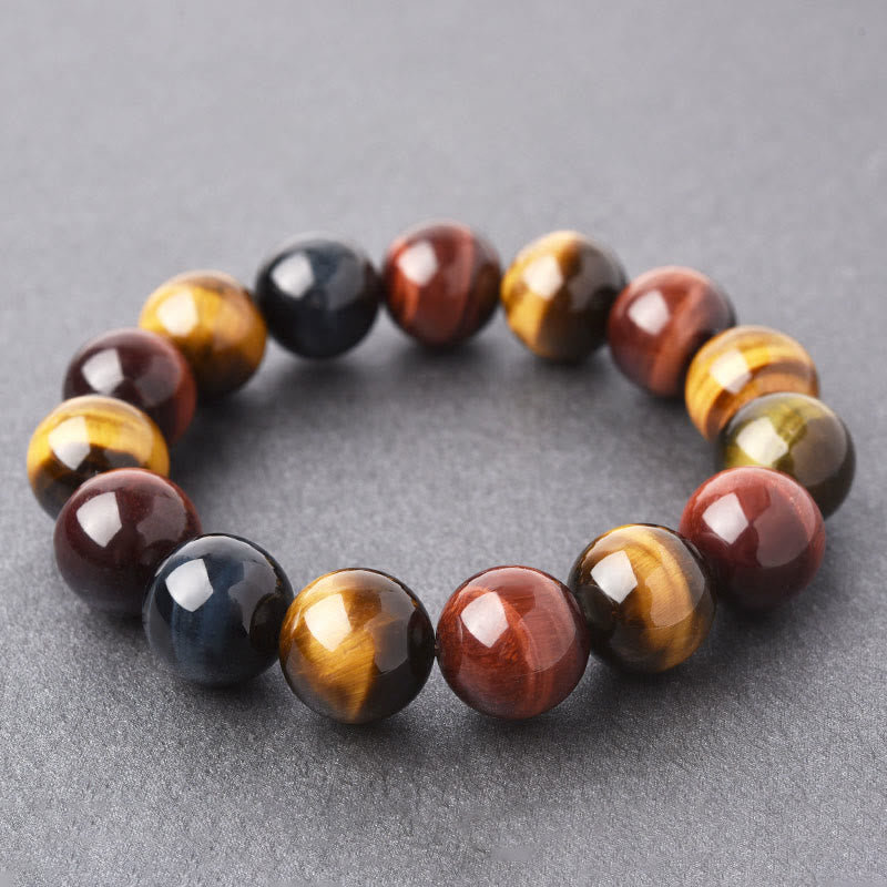 Natural Tiger Eye Positive Protection Bracelet - Image 10