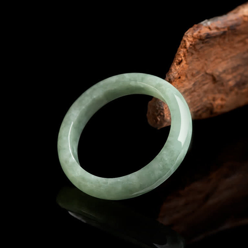 Natural Jade Prosperity Abundance Ring - Image 7
