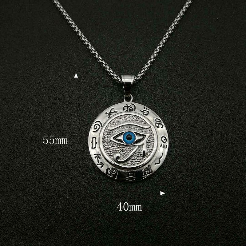Eye of Horus Protection Necklace Pendant - Image 8