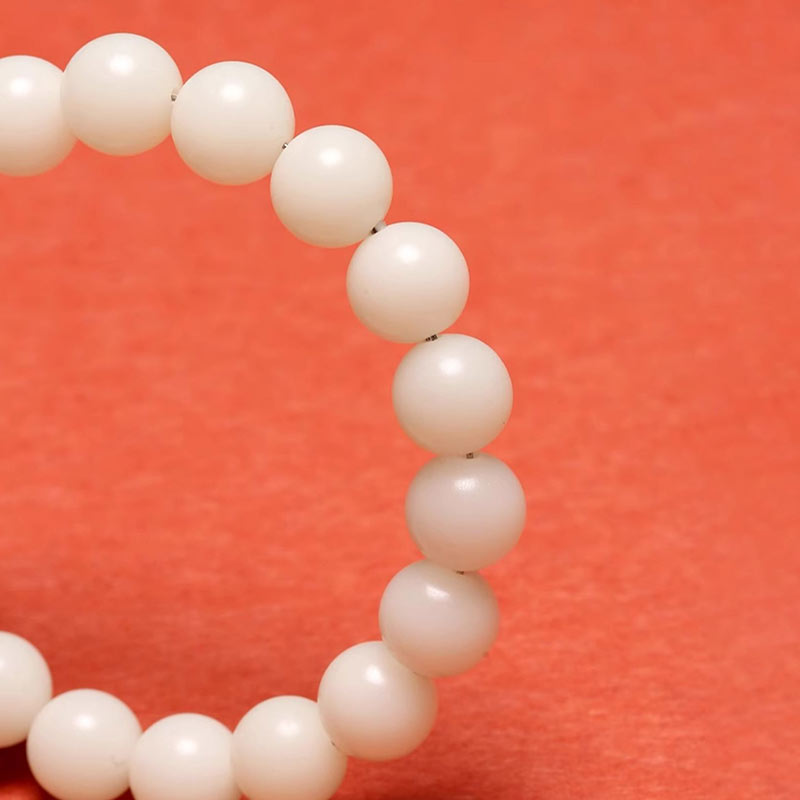 Bodhi Seed Red Agate Black Obsidian Pink Crystal Rutilated Quartz Peace Wrist Mala Bracelet - Image 6