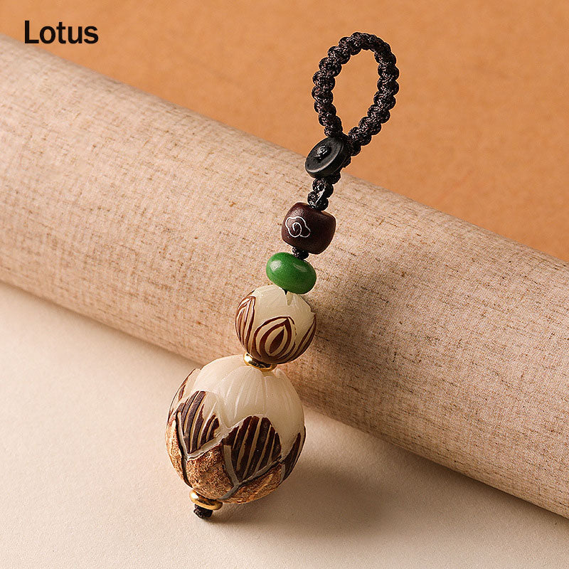 Bodhi Seed Blessing Keychain Decoration - Image 4