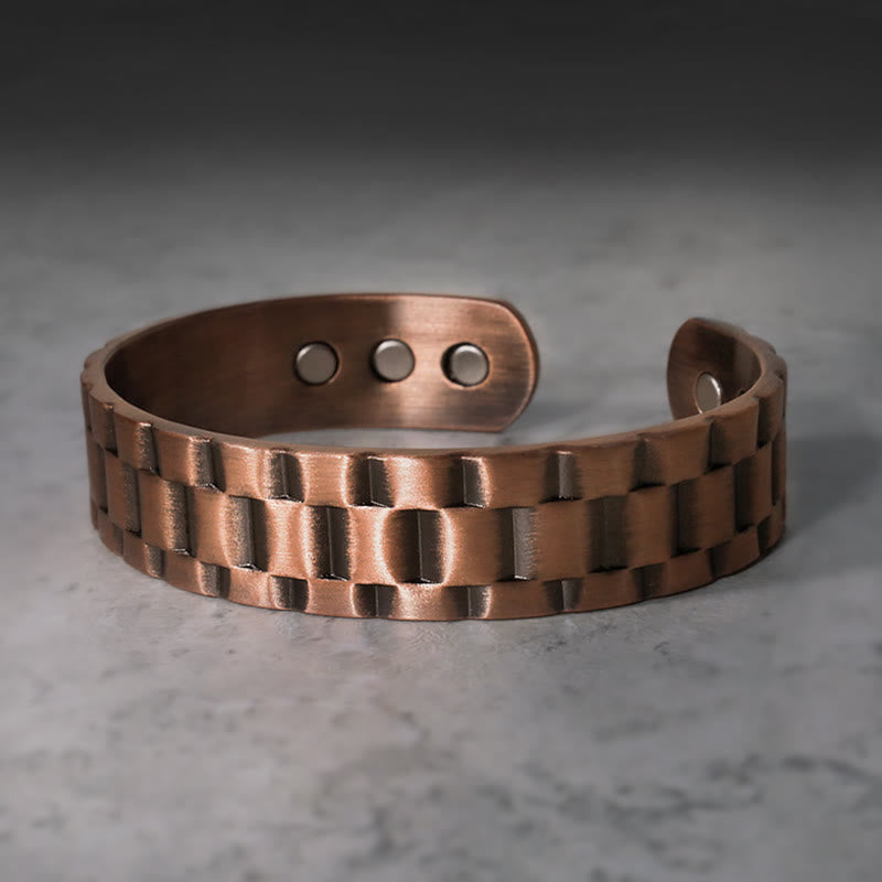 Vintage Copper Balance Cuff Bracelet