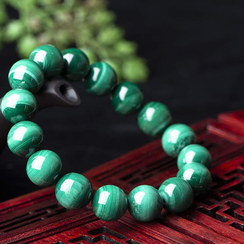 Natural Malachite Protection Calmness Bracelet - Image 26