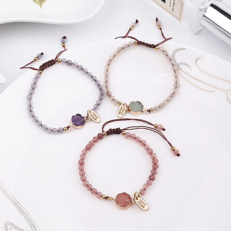Natural Crystal Charm Lucky Healing Bracelet - Image 11