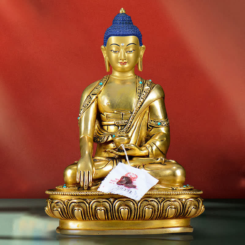 Shakyamuni Compassion Copper Statue Decoration