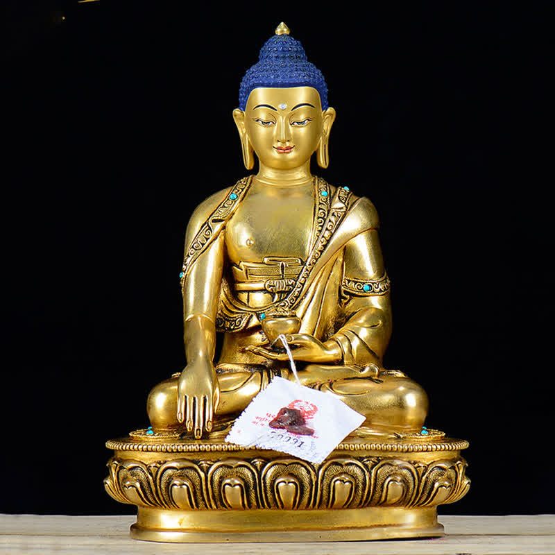 Shakyamuni Compassion Copper Statue Decoration - Image 3