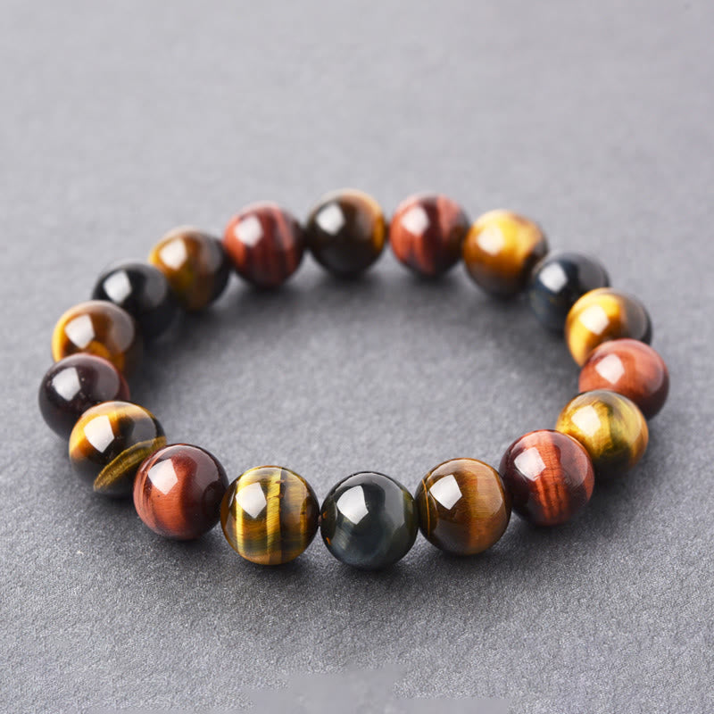 Natural Tiger Eye Positive Protection Bracelet - Image 8