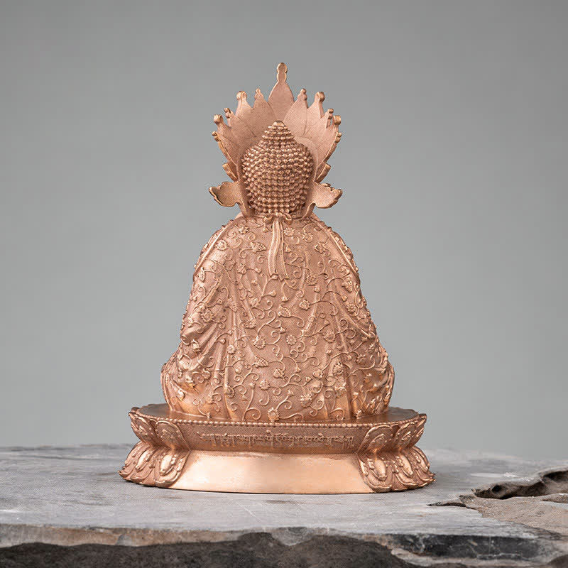 Shakyamuni Figurine Compassion Handmade Copper Statue Decoration - Image 7