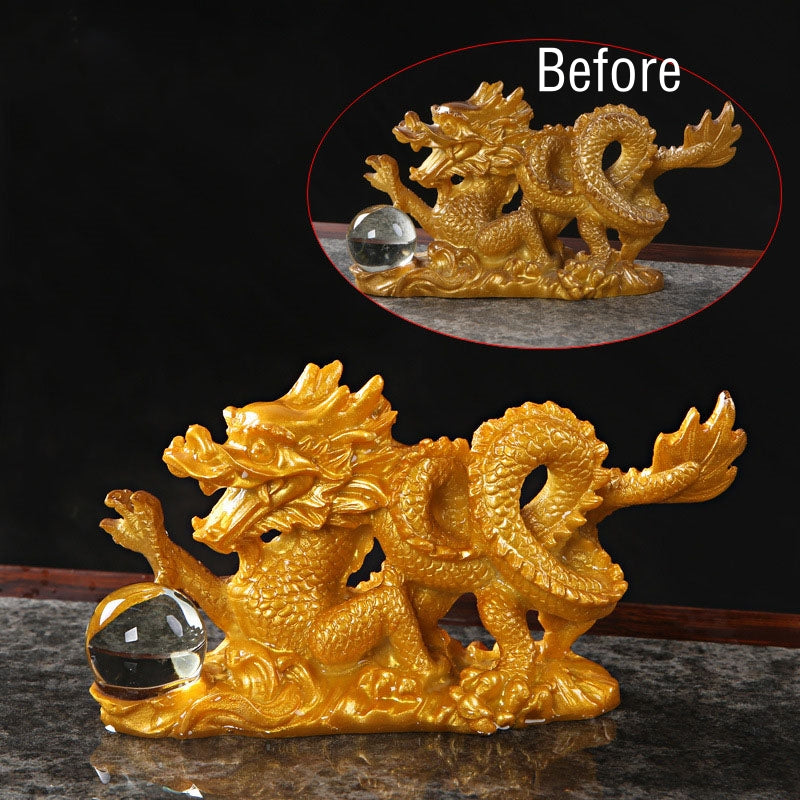Year Of The Dragon Color Changing Resin Horse Luck Tea Pet Home Figurine Decoration (Extra 35% Off | USE CODE: FS35) - Image 20