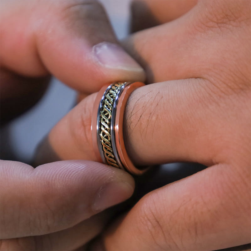 Magnetic Copper Balance Adjustable Cuff Bracelet Bangle Ring - Image 11