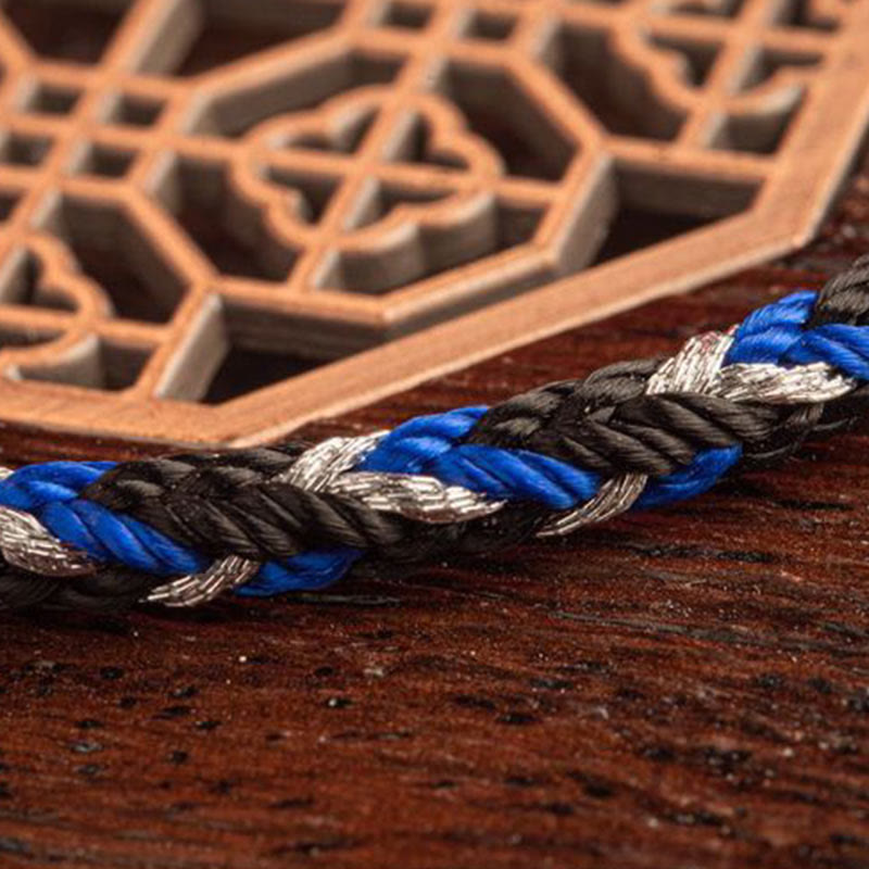 "May prosperity fill your life" Lucky Multicolored Bracelet - Image 10