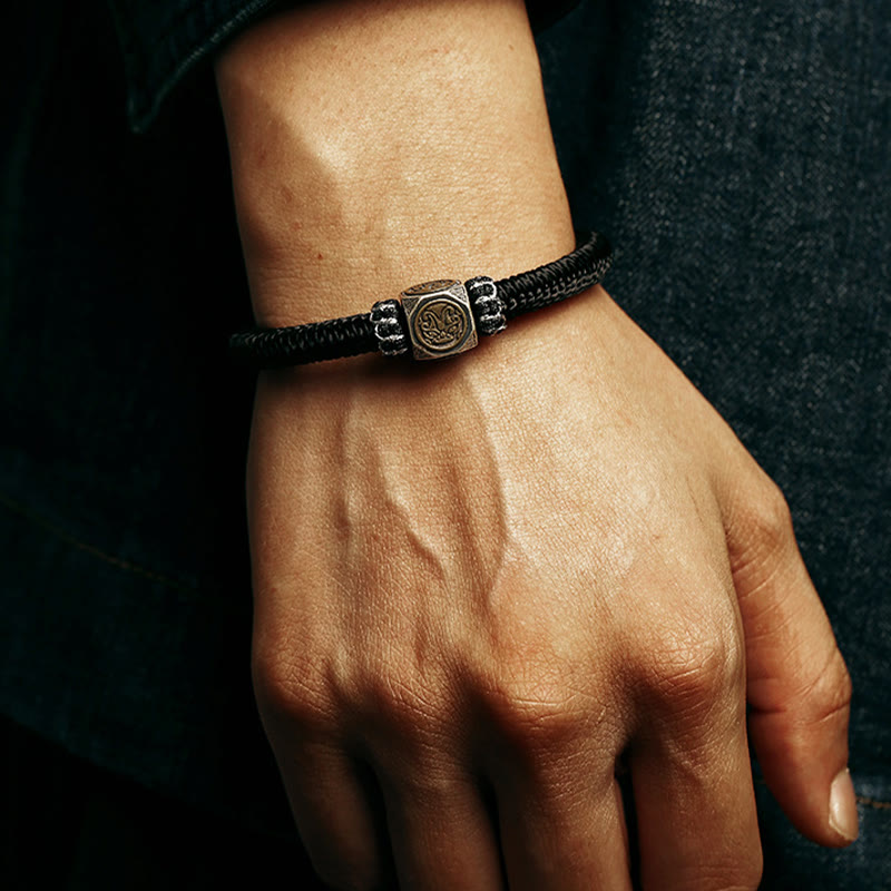 925 Sterling Silver Perfect Knot King Kong Knot Faith Strength Bracelet - Image 13