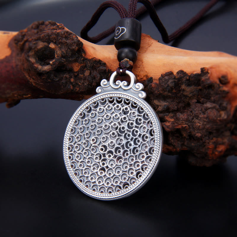 999 Sterling Silver Luck Koi Fish Success Prosperity Necklace Pendant - Image 3