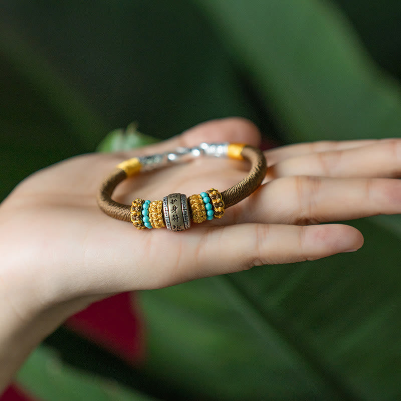 Handmade Tibetan Amulet King Kong Knot Luck Protection Braided Bracelet - Image 11