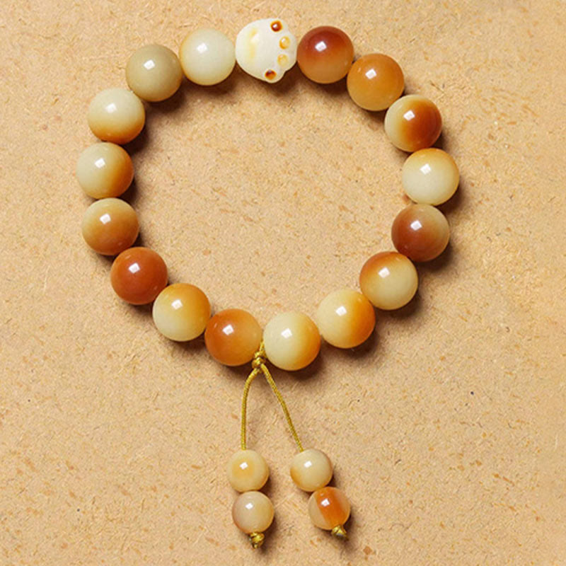 Natural Bodhi Seed Lovely Paw Claw Peace Wisdom Bracelet - Image 3