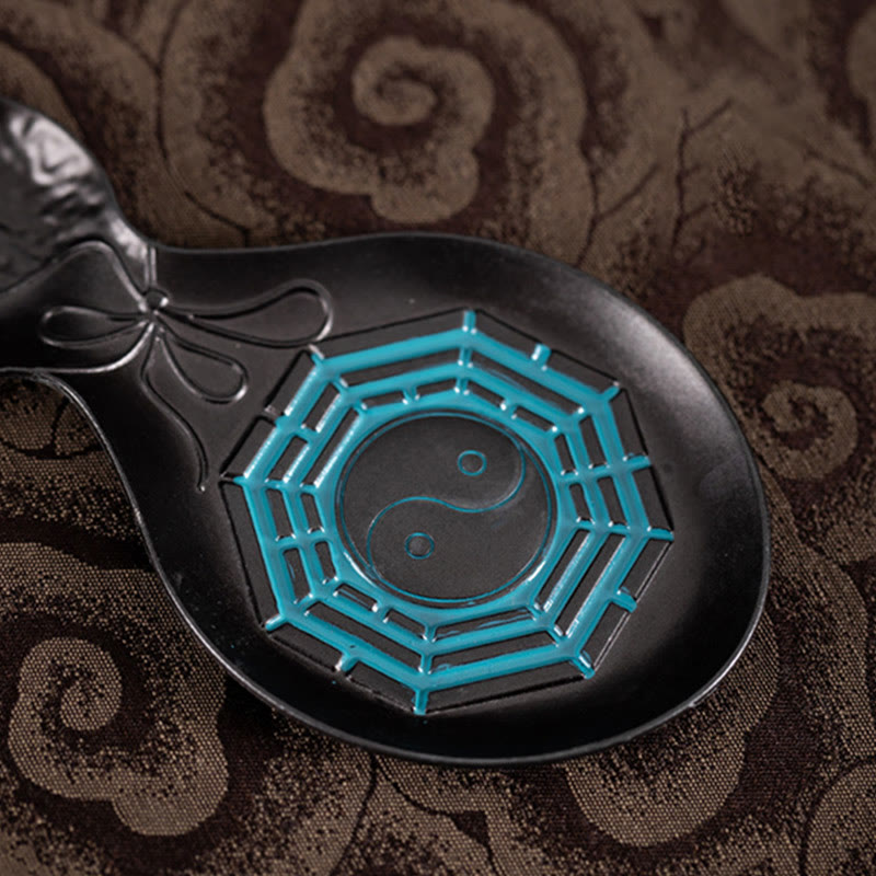 Gourd Yin Yang Bagua Copper Blessing Incense Burner Decoration - Image 9