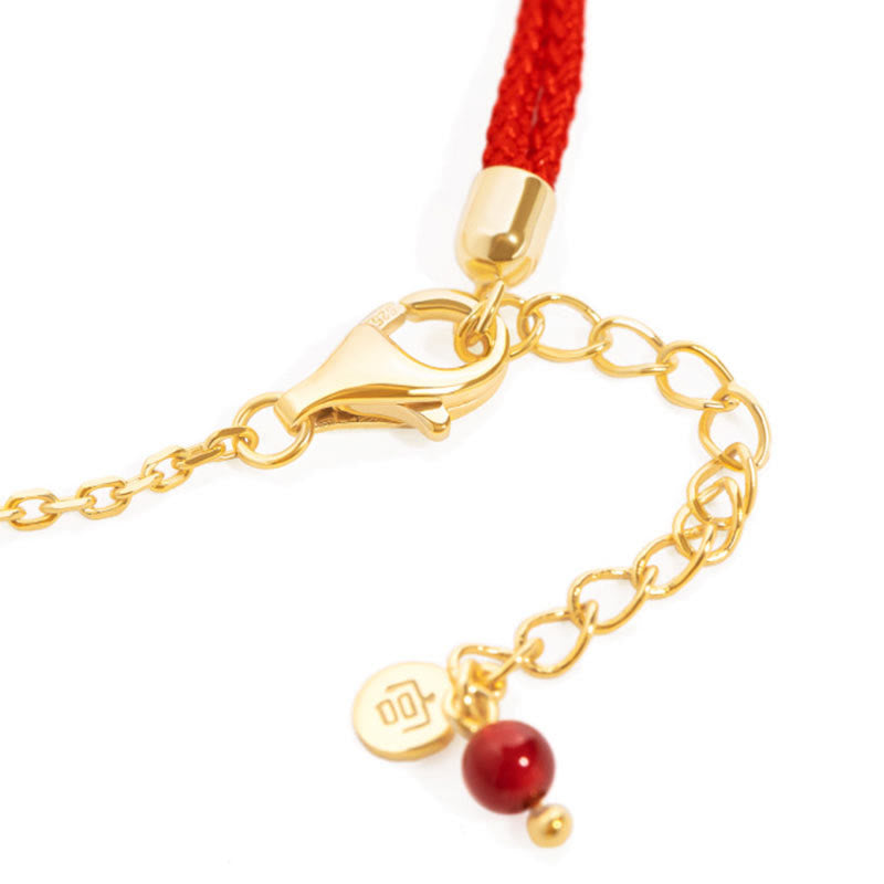 Lock of Good Wishes Luck Strength Chain Bracelet - Image 8